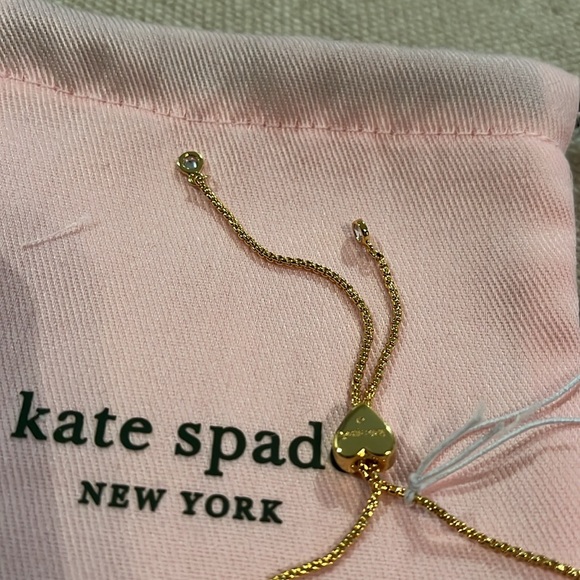 kate spade Joy Multicolor Crystal Adjustable Bracelet/NWT - Picture 7 of 10